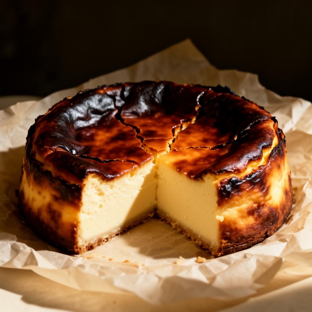Basque cheesecake