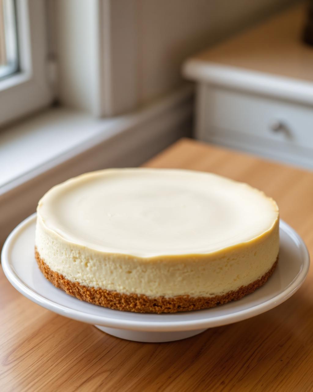 Classic Vanilla cheesecake